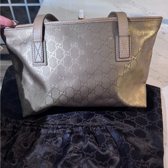 Authentic Gold Gucci Tote - Picture 11 of 15